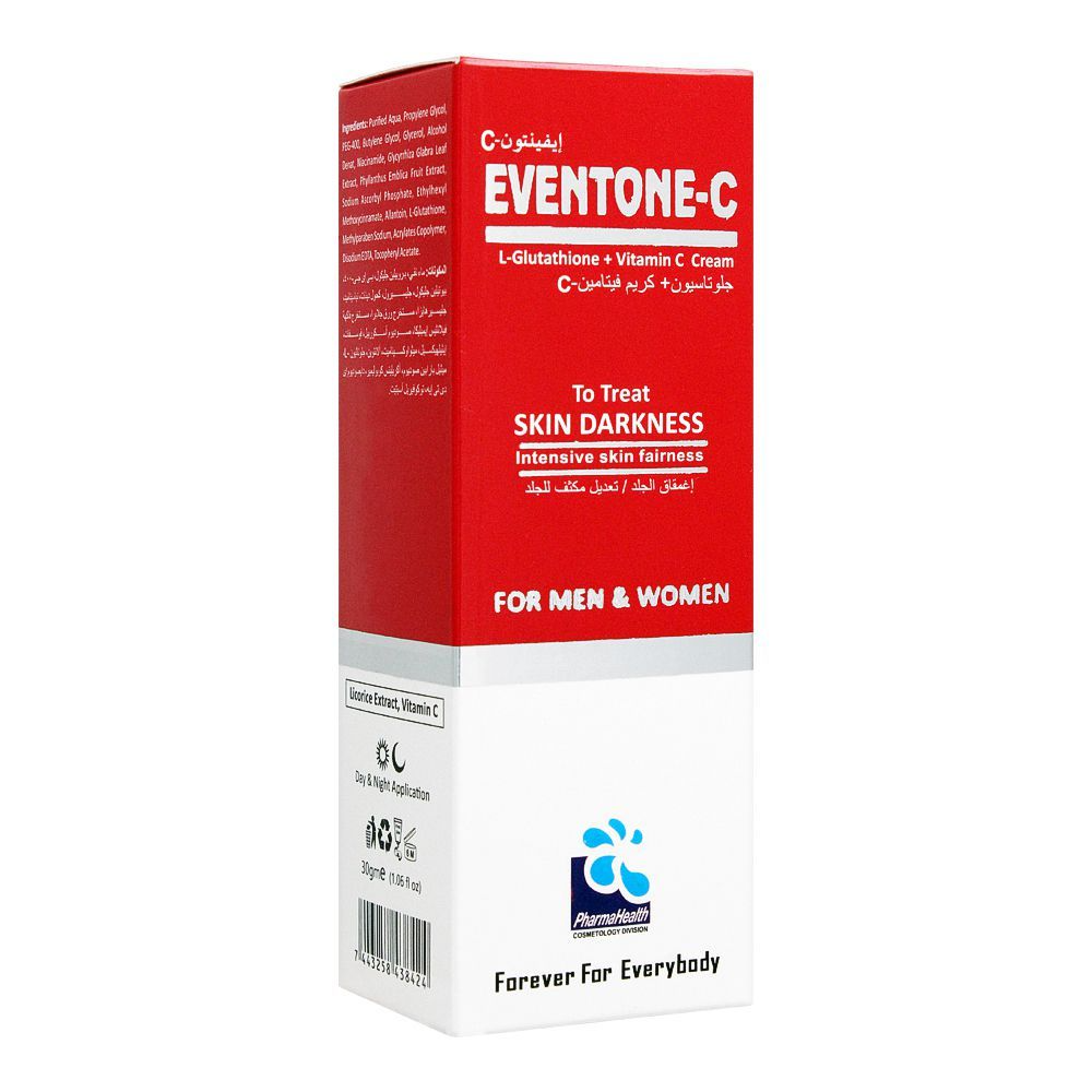 Eventone-C Brightening Cream - With L-Glutathione & Vitamin C